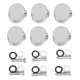 thumbnail image 1 of Botones De Clavija De Ajuste De Metal 6pcs, Perillas De Sintonizador De Guitarra, 1 of 7