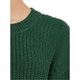 thumbnail image 4 of No Boundaries Juniors' Distressed Chenille Pullover Top, 4 of 5