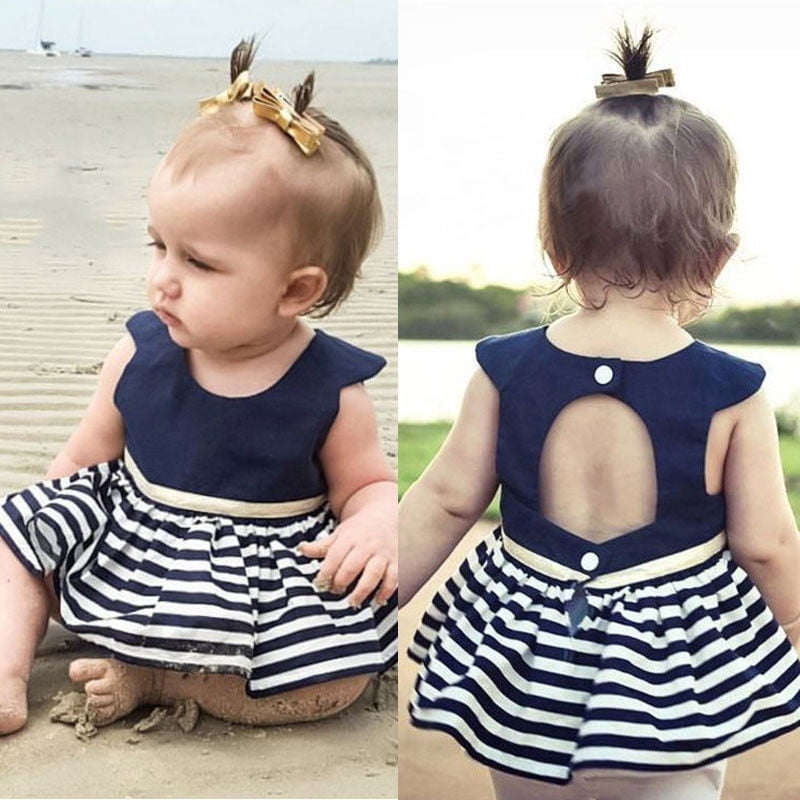 baby girl navy outfit