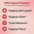 thumbnail image 2 of O Positiv URO Feminine Probiotic contiene un complejo de probióticos, prebióticos y lactobacillus para mantener el equilibrio del pH y la flora saludable de la zona íntima (set de 2 frascos)., 2 of 5