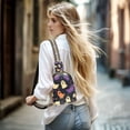 thumbnail image 5 of FORMRS Womens Crossbody Sling Bag Travel Daypack Shoulder Chest Backpack, Purple Halloween Ghosts, 5 of 7