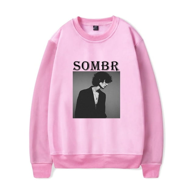 Chandail à Col Rond Sombr Merch Photos Unisexe Hommes Femmes à Manches Longues Streetshirt
