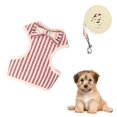 thumbnail image 1 of Conjunto De Arnés Para Perros Arnés De Chaleco Para Gatos Con Lazo Correa De Pecho Suave Y Encantadora Para Mascotas Moyic PT002323-04, 1 of 6