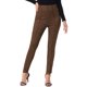 thumbnail image 1 of FALDAS CURVAS Leggings de Ante Sintético para Mujer, de Cintura Alta, Pantalones Ajustados Elásticos M Café, 1 of 6