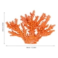 thumbnail image 5 of Pretyzoom Yellow Decorative Coral Sculpture for Home Office Tabletop Decor, 5 of 6