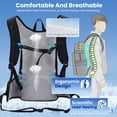 thumbnail image 2 of Doulami Hydration Backpack with 2L Water Bladder Lightweight Hydration Vest for Women Men Multi-Pocket Water backpack Running Vest for for Hiking, Cycling, Climbing, Camping, Biking, 2 of 11
