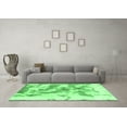 thumbnail image 3 of Ahgly Company Indoor Rectangle Abstract Emerald Green Modern Area Rugs, 7' x 10', 3 of 4