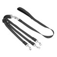 thumbnail image 1 of 3 Way Dog Leash Nylon Puppy Leash Multipurpose Traction Rope Thickened Detachable Adjustable Dog Coupler Leash with Padded Handle for Walking Training, 1 of 8