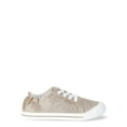 thumbnail image 2 of Wonder Nation Little Girl & Big Girl Canvas Bump Toe Sneakers, 2 of 5
