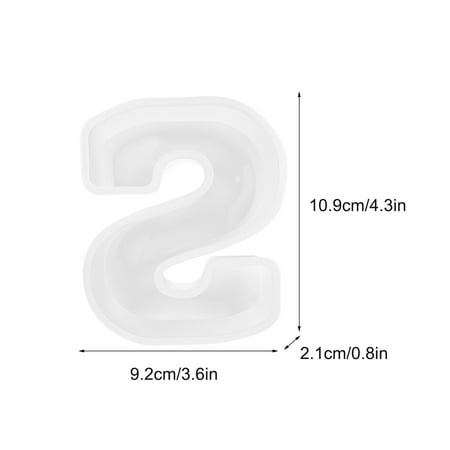 

Ausyst Kitchen Gadgets Alphabet Cake Baking Mould English Letter Silicone Mold 3D Alphabet Letter Clearance