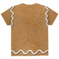 thumbnail image 2 of Gingerbread Man Costume All Over Youth T Shirt, 2 of 2