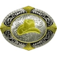 thumbnail image 1 of Moranse Religion Cross Cowboy Kneeling Prayer And Horse Design Belt Buckles, 1 of 5