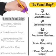 The Pencil Grip Writing CLAW Grip Writing Claw Pencil Grip, Small Size, Assorted Colors, 6-Pack, Improves Handwriting Comfort & Control