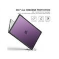 thumbnail image 4 of Compatible with MacBook Air 15 Inch 2024 2023 Model A3114 A2941 with M3/M2 Chip & Touch ID, Heavy Duty Rugged Hard Shell Shockproof Cover with Keyboard Skin, Type C Adapter, 4 of 7