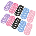 thumbnail image 1 of WRITWAA 4Ensemble Chaussettes de Pilates pour Femmes avec Absorption de la Sueur en Rose Rouge 17x8in, 1 of 8