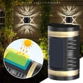 thumbnail image 2 of TOWED22 Solar Lights Outdoor 1Pack Stainless Steel Outdoor Solar Lights LED Landscape Lighting Solar Powered Outdoor Lights Solar Garden Lights For Way Walkway,A, 2 of 5