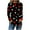 Black, variant on YUNAFFT Wowomen's Fashion Heart Printed Loose T-shirt Long Sleeves Blouse Round Neck Casual Tops Sweatshirt St. Parik's Day