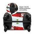 thumbnail image 4 of Haiem Traditional Scandinavian Dwarf Luggage Cover Printed Suitcase Covers for Luggage Elastic Washable Suitcase Protector Fits 18-32 Inch Luggage-Small, 4 of 9