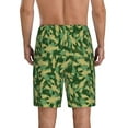 thumbnail image 3 of Daiia Crayfish Army Mens Woven Stretch Pajama Short,Short Pajama Pants-4X-Large, 3 of 9