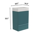 thumbnail image 6 of 20" Aquamarine Vanity / Skin-Friendly for Comfortable Bathroom Use, 6 of 6