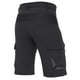 thumbnail image 2 of Pantalones cortos cargo XKTTAC para hombre, de secado rápido, para exteriores, para senderismo, negros, 2 of 7
