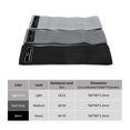 thumbnail image 3 of Tignapoo 3-Piece Resistance Loop Bands Set for Fitness - Includes Light, Medium, and Heavy Bands (760*80*1.5mm), Instruction Manual & Carry Bag for Effective Workouts, 3 of 7