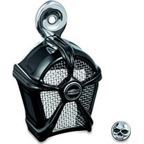Kuryakyn Black/Chrome Mach 2 Horn Cover (7297)