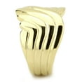 thumbnail image 4 of Luxe Jewelry Designs Ion Plated Gold Stainless Steel Women's Ring - Size 6 (Pack of 2), 4 of 4