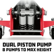 Powerbuilt 6000 Lb (3 Ton) Heavy Duty Fast Lift Garage Jack - 620588