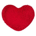 thumbnail image 1 of Kmbangi Floor Mat+Anti-Slip Solid Color Heart-Shaped Carpet Footcloth, 1 of 7