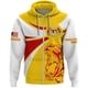 thumbnail image 3 of Sudadera con capucha de manga larga con estampado 3D de la bandera nacional de Malasia, sudadera informal de primavera y otoño con cremallera de gran tamaño, 3 of 5