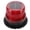 Red, variant on YAHHU Solar Beacon Light Caution Light 8 LED Dusk to Dawn Sensor 1200mAh Battery Safety Strobe Light for Construction Traffic Yellow Screw-In 1 Pack