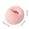 thumbnail image 3 of Oliegs Heated Blanket USB Electric Foot Warmer Can Be Into The Rechargeable Heating Winter Simple Electric Foot Warmer Plush Foot Warmer Winter Warm Foot Pads Chocolate, 3 of 5