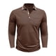 thumbnail image 4 of pstuiky camisa de manga larga para hombre, Cárdigan informal de manga larga con botones y bolsillo para hombre camisetas de hombre m, 4 of 7
