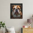 thumbnail image 4 of Paint by Numbers Kit for Adults, Brindle Bulldog Portrait Majestic Paint by Numbers, Easy Paint by Numbers Kit for Adults Beginner, DIY Adult Paint by Number Kits on Canvas, Home Decor 12x16in, 4 of 7