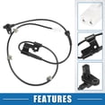 thumbnail image 3 of Sensor de Velocidad de Rueda ABS Frontal Derecho Único Bargains No.956702B210 con Cable para Hyundai Santa Fe 2010-2012, 3 of 7