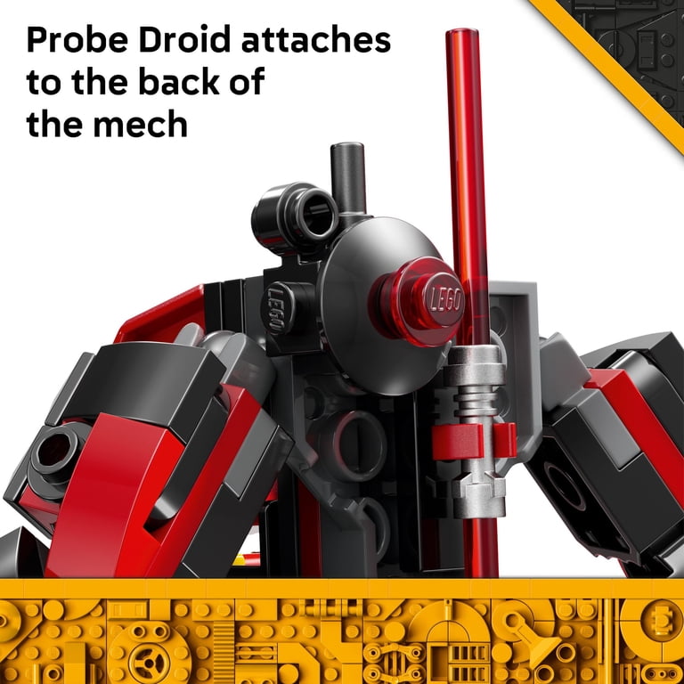 LEGO Star Wars Darth Maul Mech Kids Toy - Building Toy with