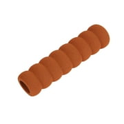 Eease 4pcs Spiral Door Handle Cover Child-safe Knob Cover Protective Door Lock Cover(Coffee)