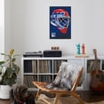 thumbnail image 4 of NHL New York Rangers - Mask 16 Canvas Wall Poster, 22.375" x 34", 4 of 4