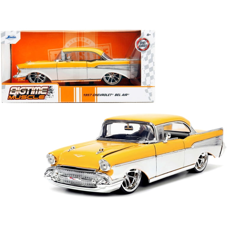 Jada Toys Big Time Muscle 1:24 1957 Chevy Bel-Air Die-cast Car