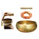thumbnail image 4 of Juego de cuenco de sonido de meditación tibetano budista Sunnimix cuenco tibetano 11cm, 4 of 8