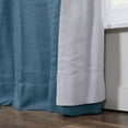 thumbnail image 6 of TWOPAGES Linen Curtain with Room Darkening Liner, Midnight 50Wx84L Kyla Collection ( 1 Panel ), 6 of 6