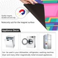 thumbnail image 4 of Yayeee Magnetic Dishwasher Cover for The Front Decoration Home Kitchen Machine Sticker Protector, Colorful Geometric Pattern, 4 of 6