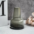thumbnail image 6 of CQCYD under $5 Glass Vase Bud Flower Vase with Modern Design, Wide Mouth Decorative Vase Gift for Home Decor, Living Room, Dining Table, Entryway, Shelf, Wedding, Office, 6 of 6