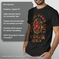 thumbnail image 6 of Men's Stranger Things Hellfire Club Flame Dice Graphic T-Shirt, 6 of 10