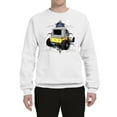 thumbnail image 2 of Ford Model T 1900 Vintage | Mens Cars and Trucks Crewneck Graphic Sweatshirt, White, X-Large, 2 of 3