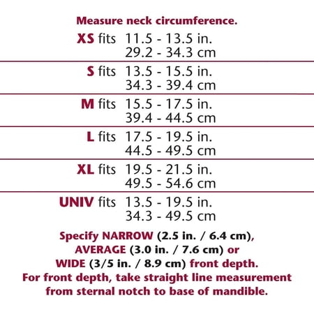 OTC Cervical Collar 3 inch Soft Foam Average Depth XL (2394/A-XL)