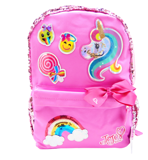 Nickelodeon JoJo Siwa Full Size Backpack With Accessories Peace Love Dance