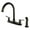 Bronze, variant on Kingston FB7795JLSP Jamestown Two-Handle 4-Hole 8" Centerset Kitchen Faucet with Side Sprayer in Oil Rubbed Bronze