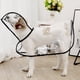 thumbnail image 1 of Zhuge Chubasquero impermeable para perros, ropa ligera para la lluvia para mascotas con capucha tipo poncho (M, negro), 1 of 4